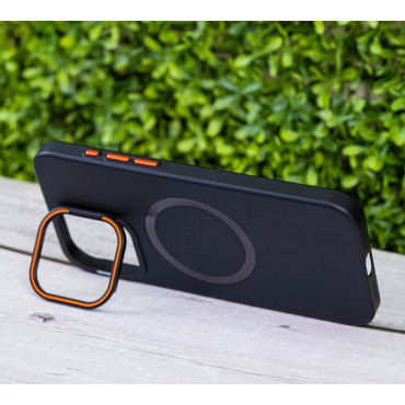 Luxury Frosted Magnetic iphone Case With Free Lense Protector!