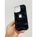 Luxury Electroplated Velvet Soft Phone Case - Black