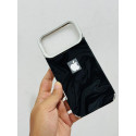 Luxury Electroplated Velvet Soft Phone Case - Black
