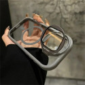 Acrylic Crystal Clear MagSafe Case with Folding Stand Camera Glass Protector