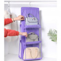 6 Pocket Foldable Hanging Bag 3 Layers Folding Shelf
