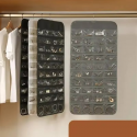 Hanging Storage Bag Jewelry Rack Necklace Bracelet Earrings Ring Watches Accessories Organizer with Hook