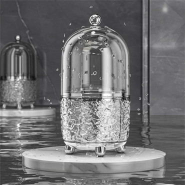 acrylic 360° Rotating Makeup Brush Holder