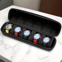 5-Slot Watch Travel Box