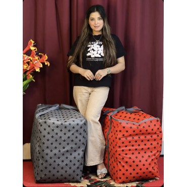 Large capacity Printed  storage bag