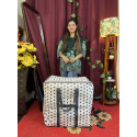 Printed Large capacity storage bag