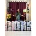 Printed Large capacity storage bag