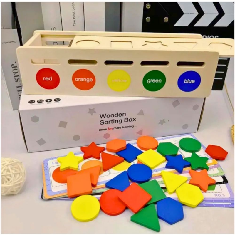 Wooden Sorting Box