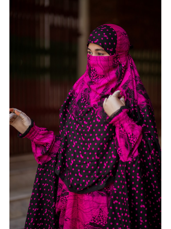 Khimar With Plazu Co...
