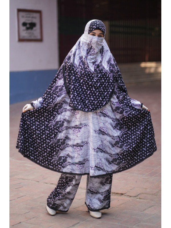 Khimar With Plazu Co...