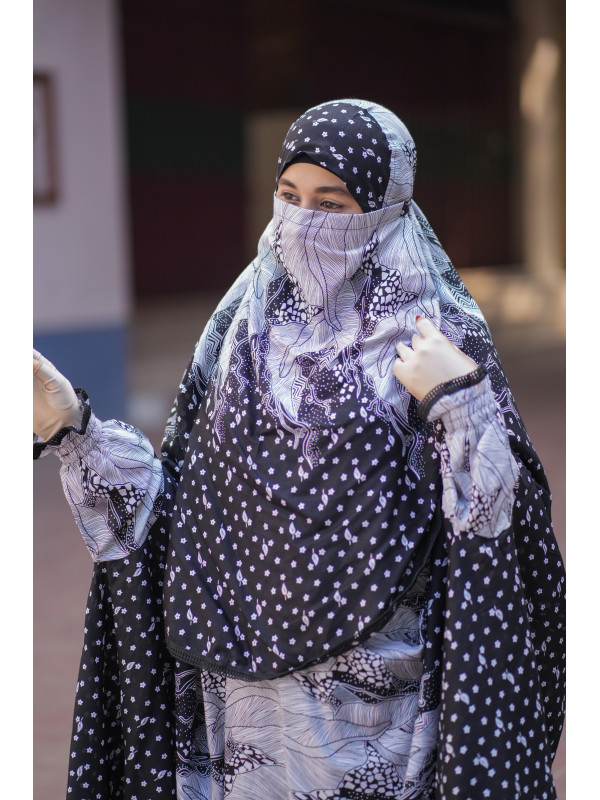 Khimar With Plazu Co...