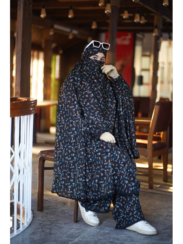 Khimar With Plazu Co...