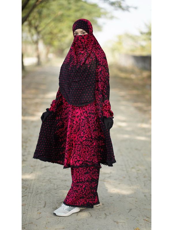 Khimar With Plazu Code - 124