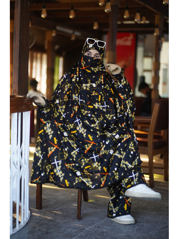 Khimar With Plazu Co...