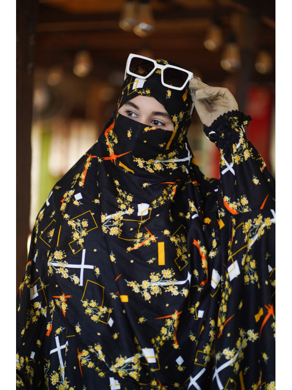 Khimar With Plazu Co...