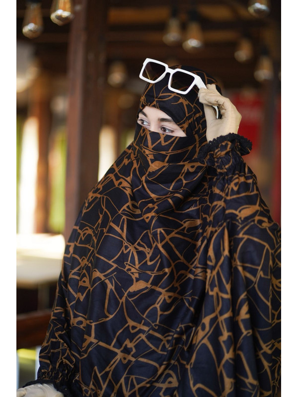 Khimar With Plazu Co...