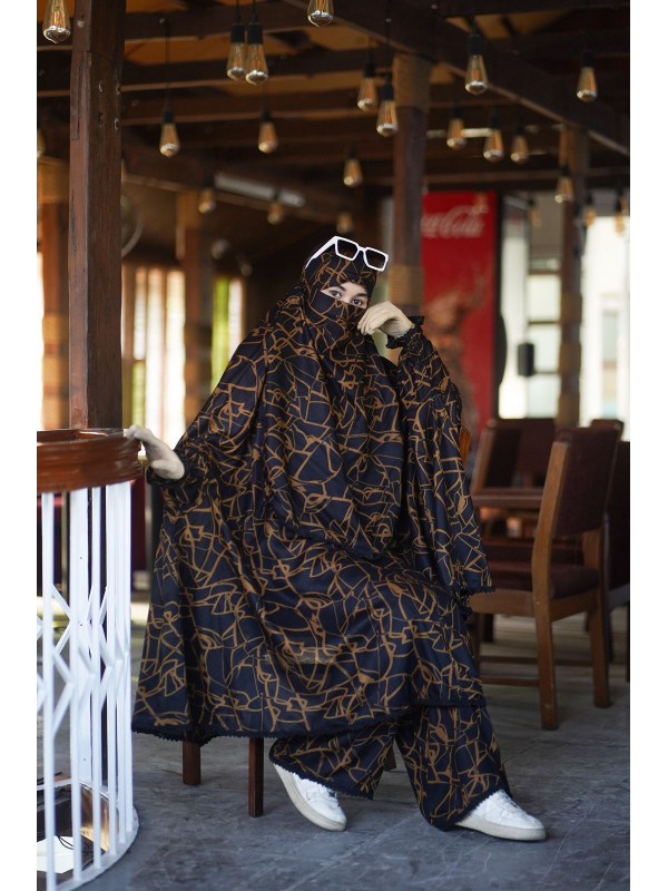Khimar With Plazu Co...
