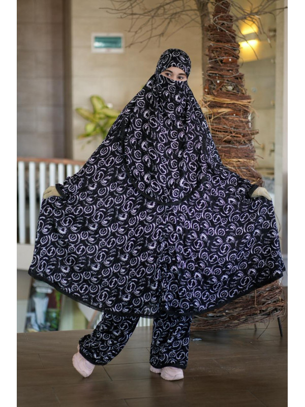 Khimar With Plazu Co...