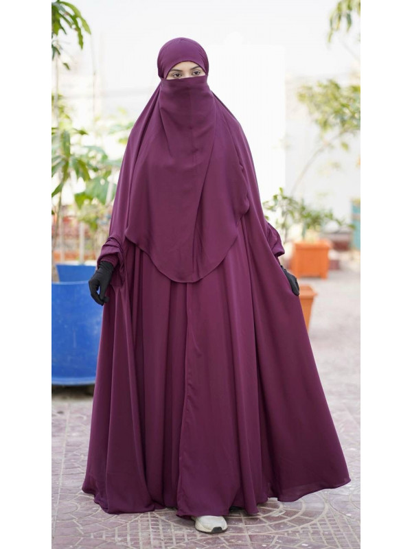 Long Abaya Zilbab Code-318