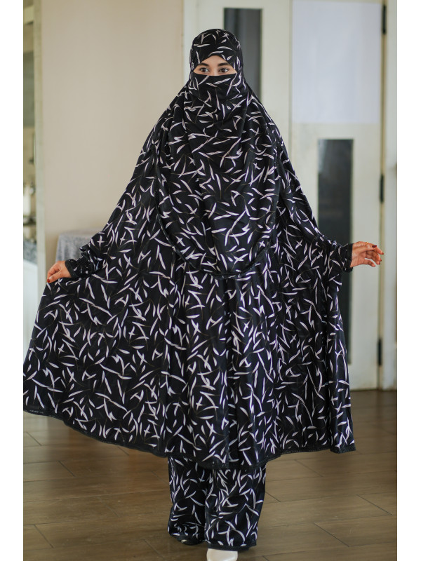 Khimar With Plazu Co...