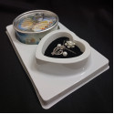 আসল ঝিনুকের মুক্তার মালা কানের দুল ও রিং সহ Love Pearl