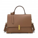 Elegant Minimalist Genuine Leather Style Versatile Crossbody & Shoulder Handbag