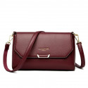 Premium Elegant Small Square Crossbody Bag – Genuine Leather Finish for Women