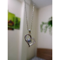 Large Preserved Rose Lighting System With Necklace Set