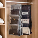 6 Pocket Foldable Hanging Bag 3 Layers Folding Shelf