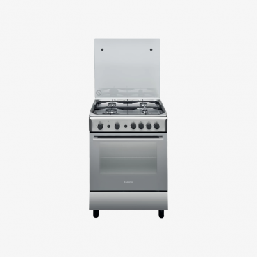 ARISTON 4 BURNER GAS COOKER WITH OVEN (A6GG1FXEX)