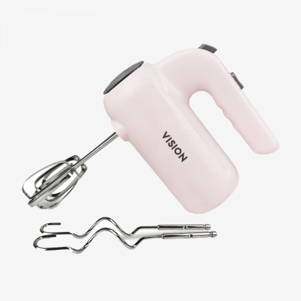 VISION Electric Hand Mixer-VIS-HM-003 Red