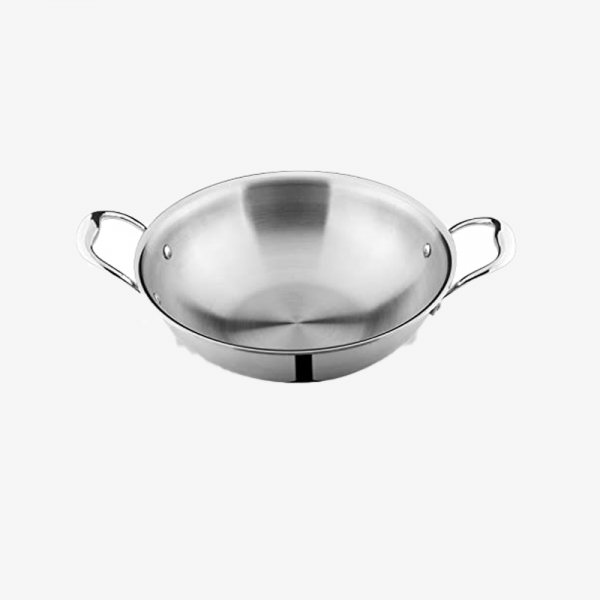 Premium Bright SS Fancy Korai With Lid 2