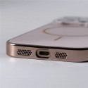 AG Frosted Fine Ring Magnetic Case for iPhone