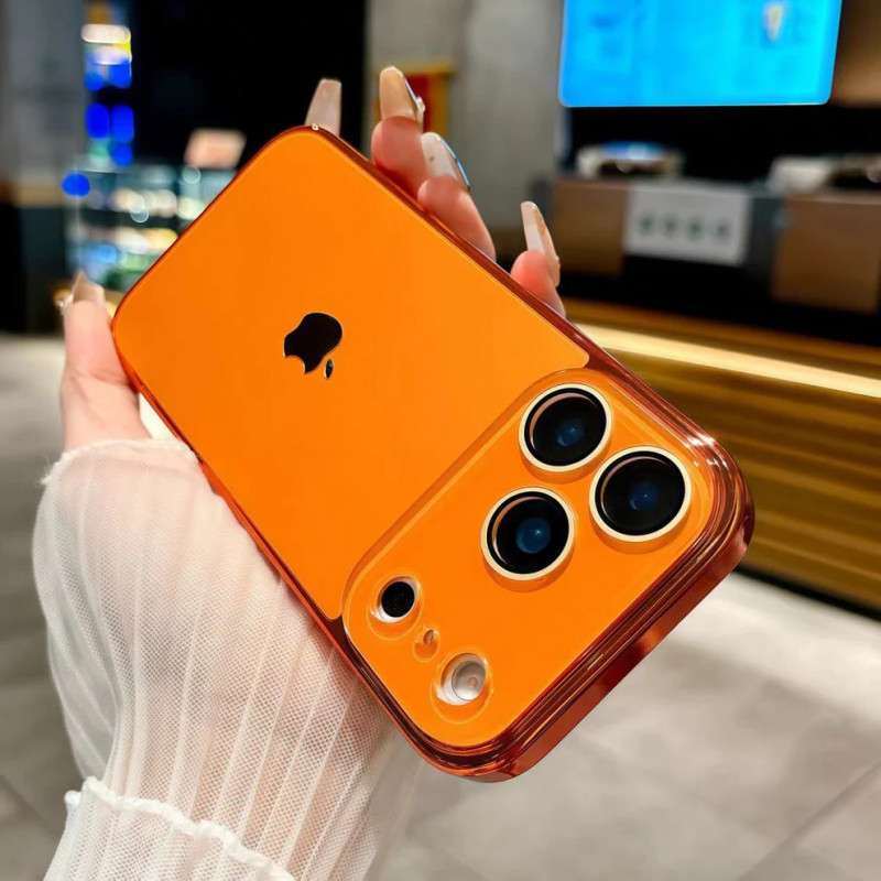 Premium Dikex Orange Colour Case for iPhone