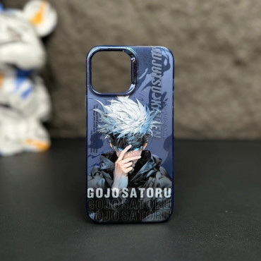 Anime Jujutsu Kaisen Gojo Satoru Clear Phone Case For iPhone
