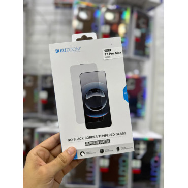 Kuzoom Borderless Clear Screen Protector For iPhone