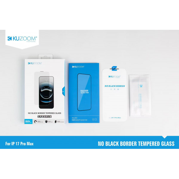 Kuzoom Borderless Clear Screen Protector For iPhone