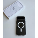 (100%) Anty Yellow IC Animation Supported Clear Transparent Case For iPhone