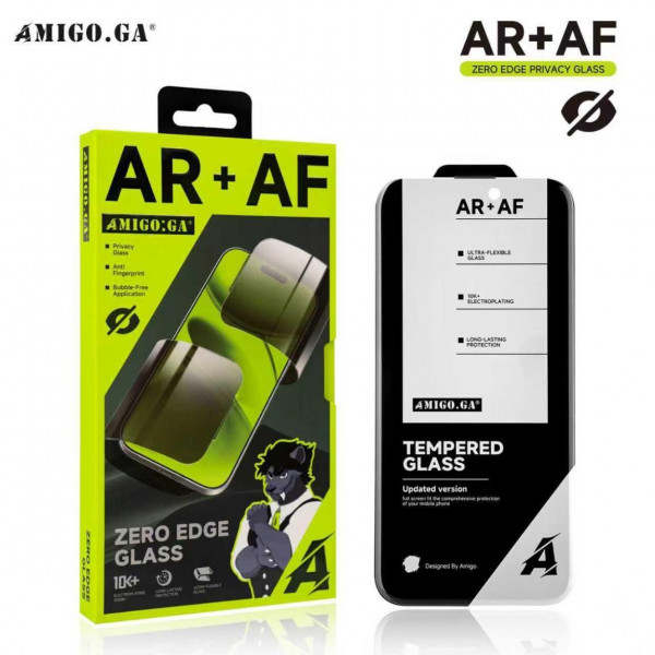 Amigo-GA  No Black Border Tempered Glass Film for iPhone