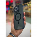 Smooky Case Pro Magsafe Magnetic Camera Glass Protector Stand Case for iPhone