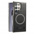 JINDUKA PU Leather & Metal MagSafe Samsung Case With Stand