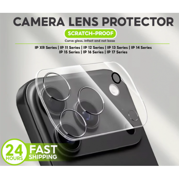3D Anti Scratch Tempered Glass for Iphone Camera Protection 