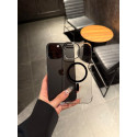 2 Cut Frameless Clear Magsafe case for iPhone