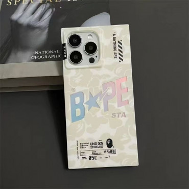 Fashion Laser Squre Shape Branded Case For iPhone