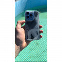 Luminous Dark Night Blue Radiant Liquid Case For iPhone