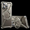 OATSBASF 360° Rotation Kickstand Aluminum Metal Frameless Bumper Z Case
