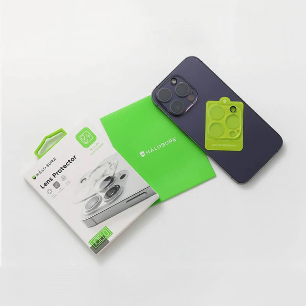 Halosure High Transparency Tempered Glass Camera Lens Protector