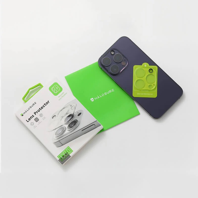 Halosure High Transparency Tempered Glass Camera Lens Protector