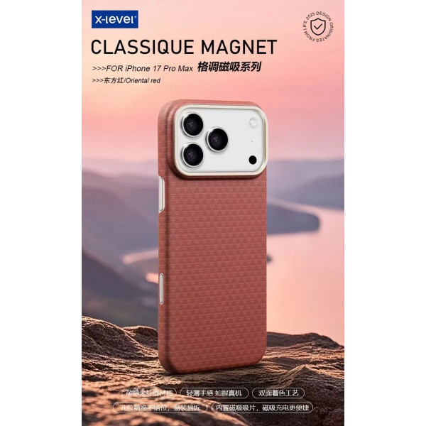 X-Level Classique Ultra Thin MagSafe Case - 17 Pro & 17 Pro Max