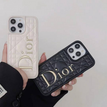 Luxury Dior Print Puffer Case For iPhone 